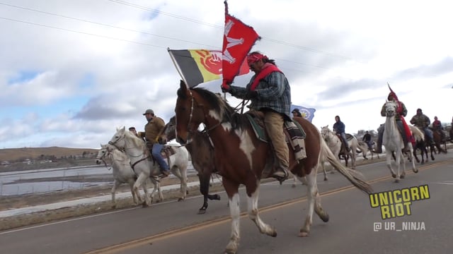 TRIBAL LEADERS ARRESTED IN PIPELINE PROTEST