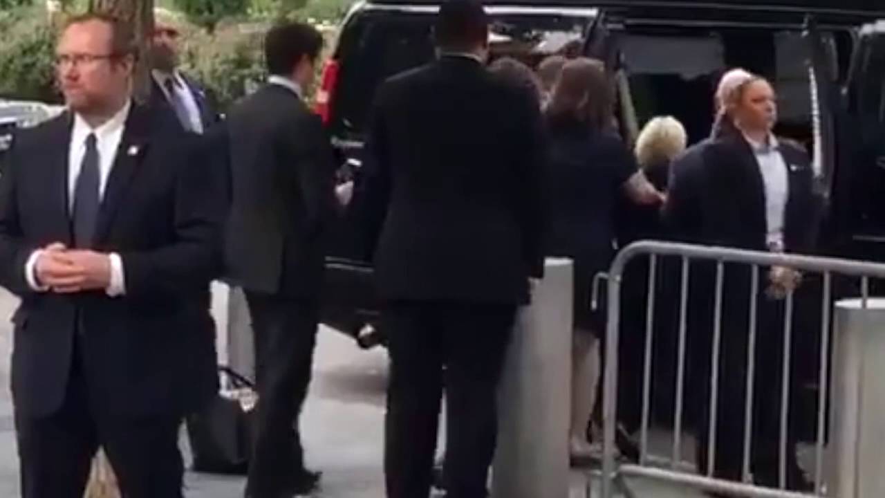 Mysterious piece of metal falls out of Hillary’s pant leg during her fainting spell on 9/11