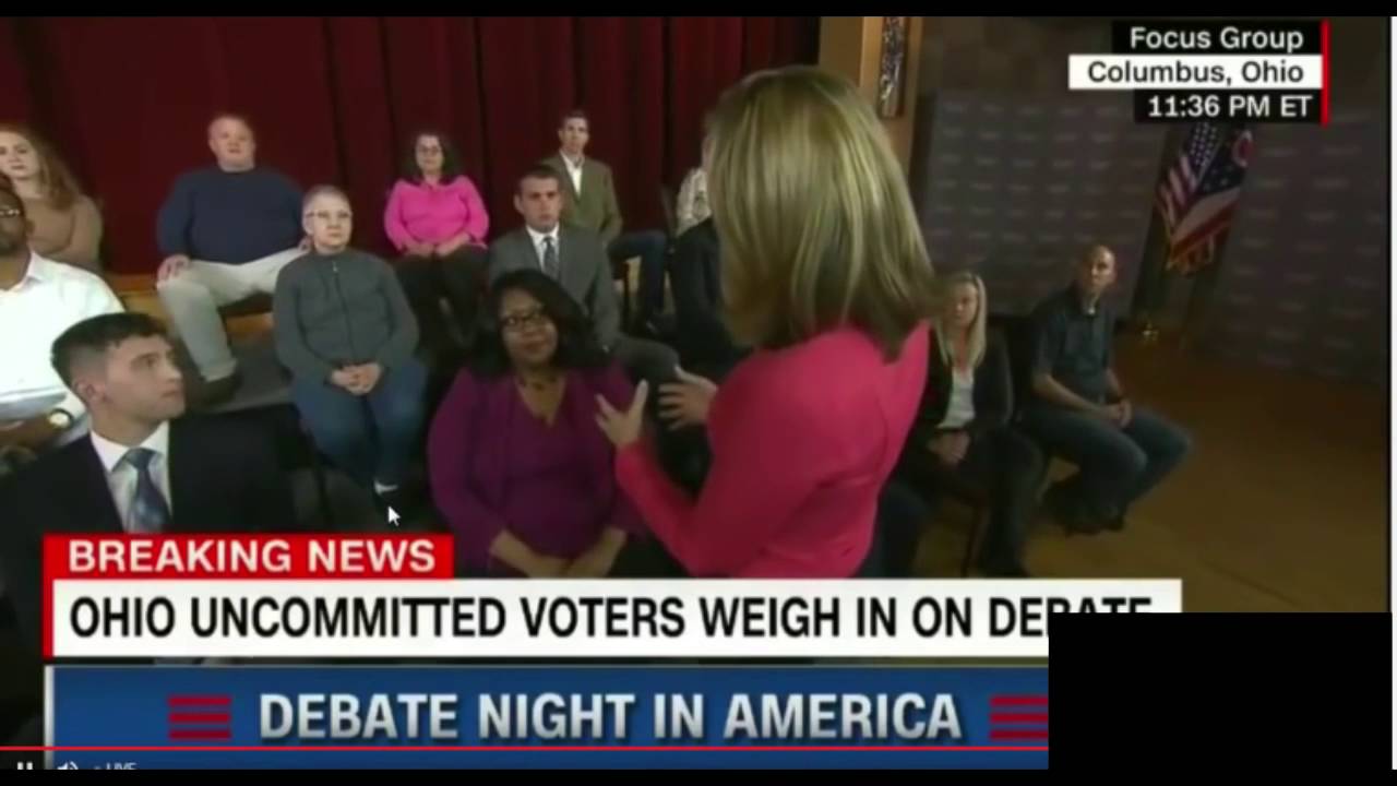 CNN rigged the debate focus group, instructed participants on what to say!