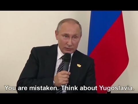 Putin on Russia-US Relations Deteriorating: It all started with NATO bombing of Serbia / Yugoslavia