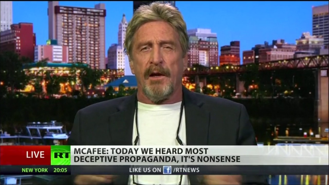 Russia DID NOT Hack The DNC – John McAfee Lays It Out