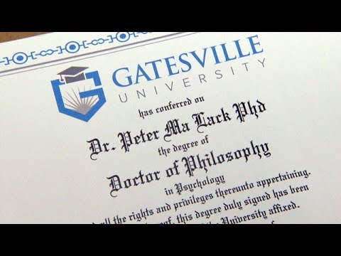 Fake degrees: Exposing Canadians with phoney credentials