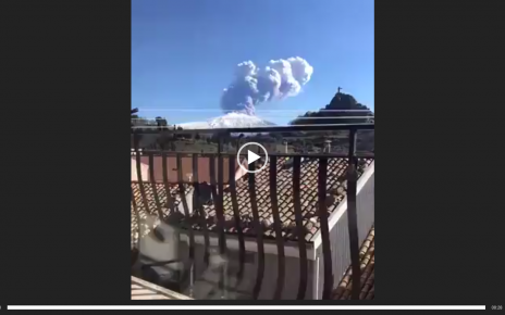 WATCH – Mount Etna eruption December 24 2018. Video