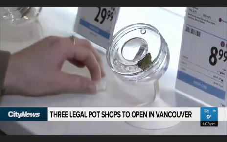 Vancouver’s first provincially-approved pot shop is opening this weekend.