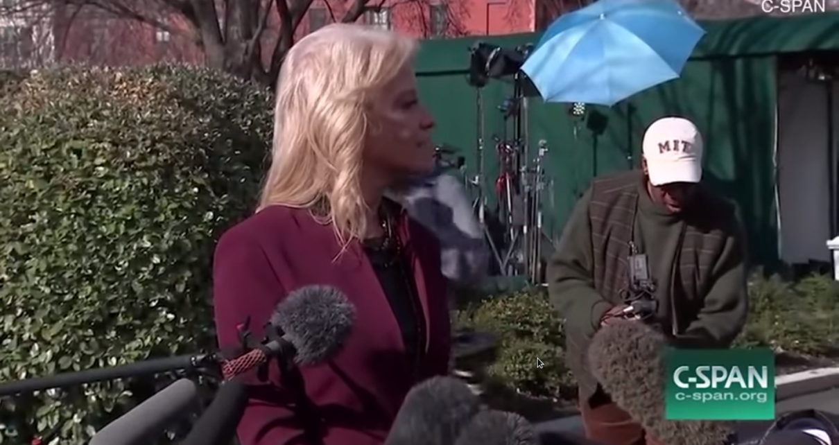 Kellyanne Conway just body slammed Jim Acosta on live TV