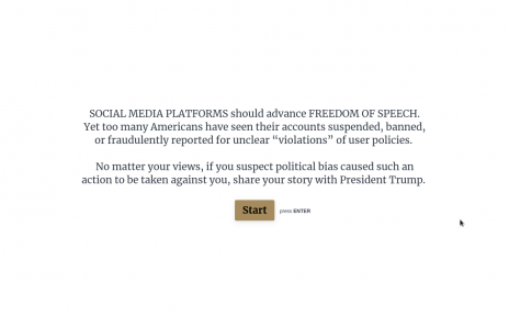 The Trump admin is requesting stories from from victims of political bias that has resulted in you being censored or silenced online