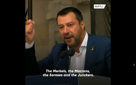 Salvini says there is no “far-right” here, only politics of common sense.