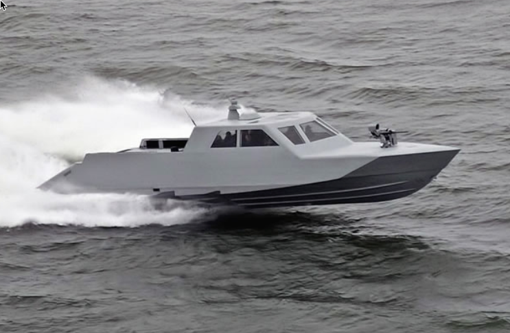 Ship Observer Photographs Navy’s New Stealth Boat 