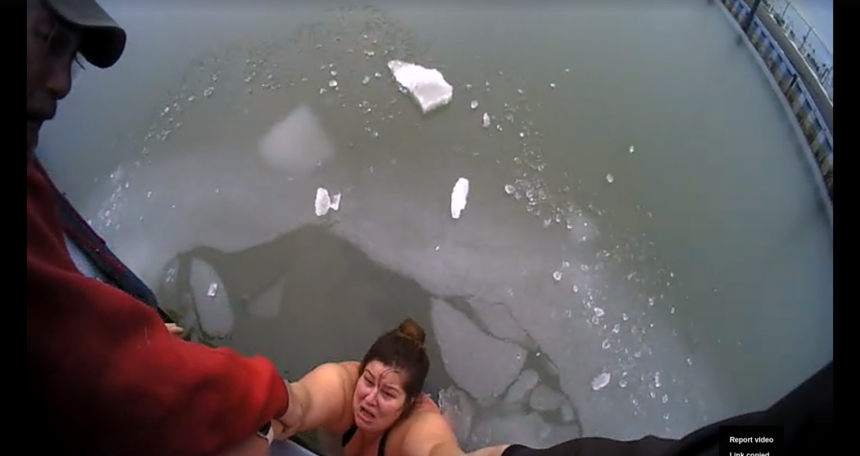 U.S. woman claims she was body-shamed after video of her rescue goes viral