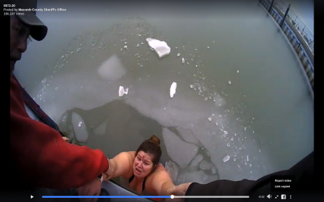 U.S. woman claims she was body-shamed after video of her rescue goes viral