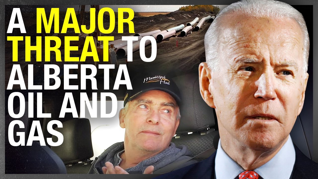 Biden victory would devastate small Alberta town booming from Keystone XL  construction - YouTube